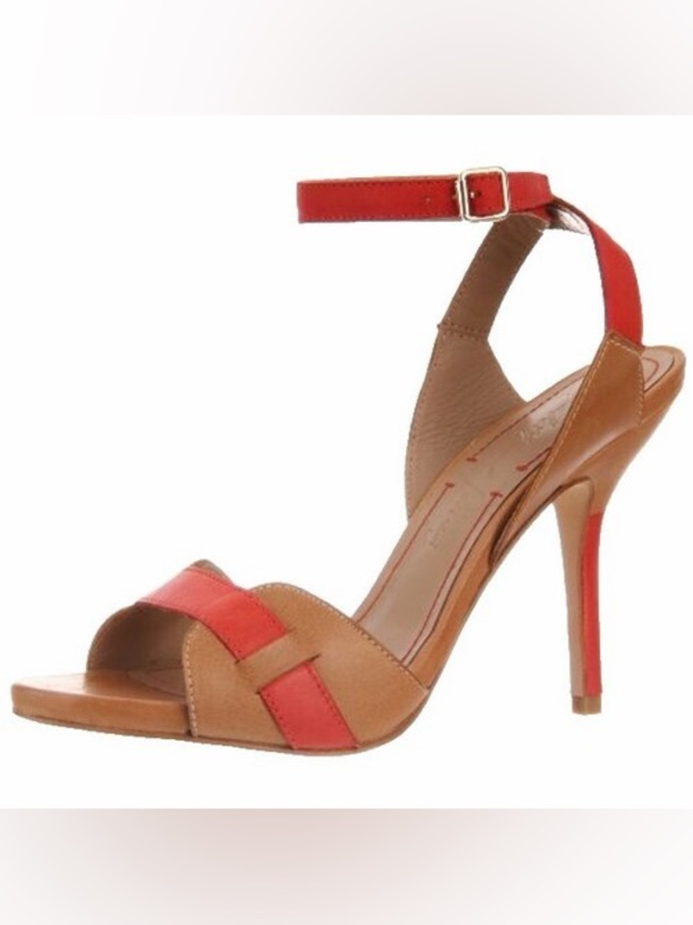 Elizabeth and James • Tan and Coral Heel
